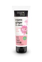   Organic Shop bio gyömbéres cseresznye tisztító arcradír 75 ml