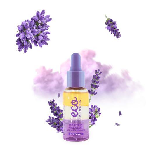 Ecoforia 3 fázisú helyreállító arcelixír levendulával 30ml