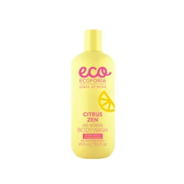 Ecoforia “citrus zen” de-stress tusfürdő 400 ml