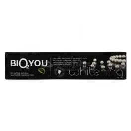 Bio2you natúr fehérítő fogkrém aktív faszénnel 100 ml - bio és natúr kozmetikumok
