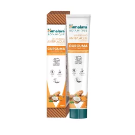   Himalaya botanique natúr kurkumás fehérítő, lepedékeltávolító fogkrém 75 ml