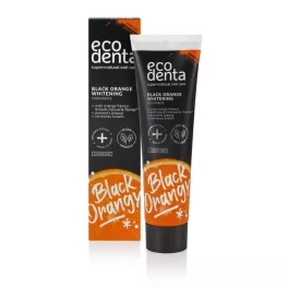 Ecodenta fehérítő fogkrém szénnel és naranccsal 100 ml - bio és natúr kozmetikumok