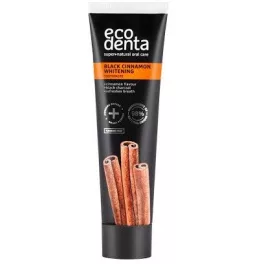 Ecodenta fehérítő fogkrém szénnel és fahéjjal 100 ml