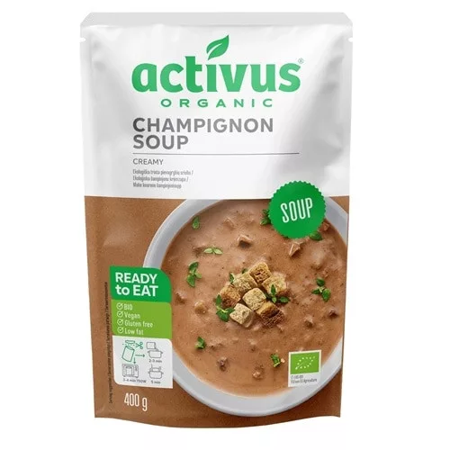 Activus bio vegán gombakrémleves 400 g