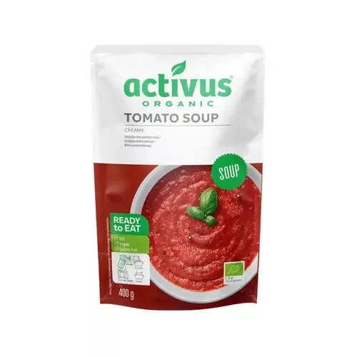 Activus bio vegán paradicsomkrémleves 400 g