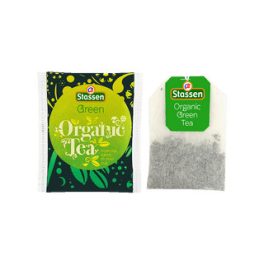 Stassen BIO zöld tea 25x2g 50 g - bio és új hullámos étkezés