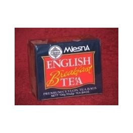 Mlesna english breakfast tea 50x2g 100 g - bio és új hullámos étkezés