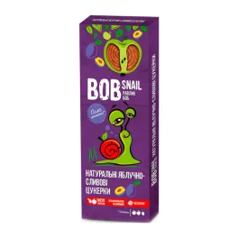Bob Snail gyümölcstekercs alma-szilva 30 g