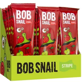Bob Snail gyümölcstekercs alma-meggy 14 g