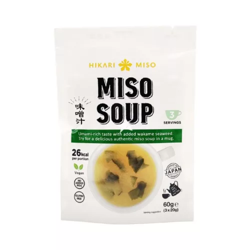 Hikari instant miso leves tengeri wakame algával 60 g