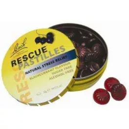 Rescue pasztilla feketeribizlis 50 g - bio és vegán étrendkiegészítők