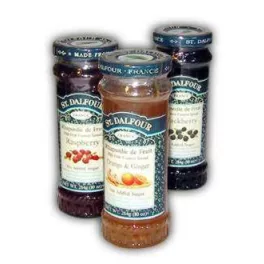 St.dalfour lekvár vegyes dzsem 4 féle 284 g - bio és új hullámos étkezés