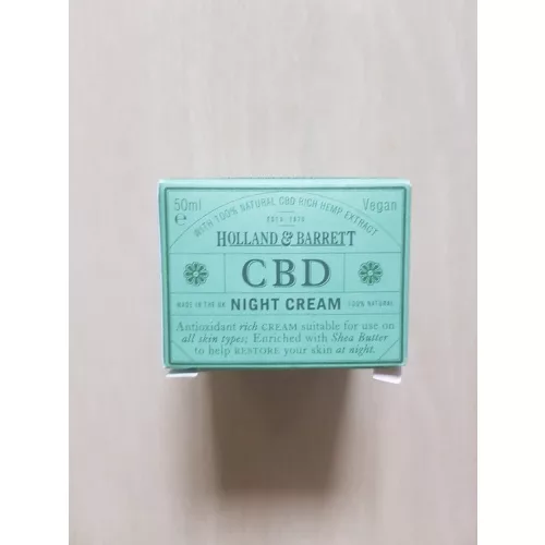 H&B cbd éjszakai krém 50 ml