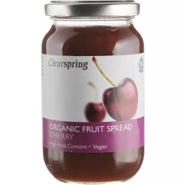 Clearspring bio gyümölcslekvár cseresznye 280g