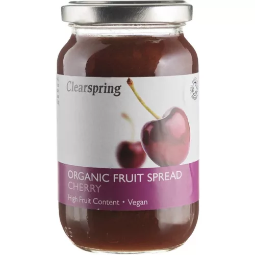 Clearspring bio gyümölcslekvár cseresznye 280g