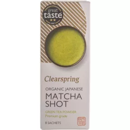 Clearspring bio japán matcha shot 8db