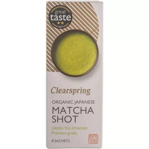 Clearspring bio japán matcha shot 8db