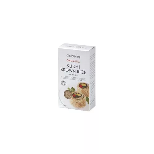 Clearspring bio sushi barna rizs 500g