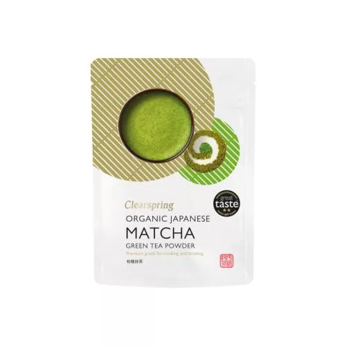 Clearspring bio japán matcha prémium minőségű 40 g