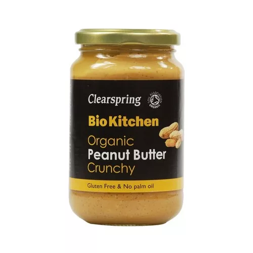 Clearspring bio mogyoróvaj crunchy 350g