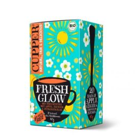 Cupper bio organic fresh glow tea 20 db 40 g - bio és új hullámos étkezés