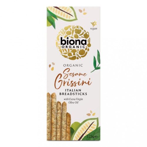 Biona BIO Grissini szezámos olasz kenyérrúd 125g