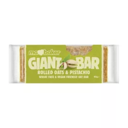 Ma Baker óriás-szelet pisztácia 90 g - bio és új hullámos étkezés