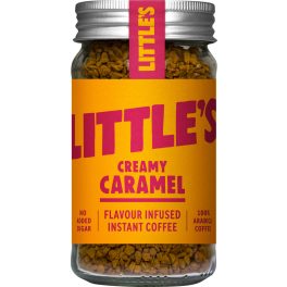 Littles instant kávé creamy caramel 50 g - bio és új hullámos étkezés