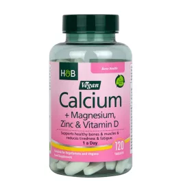 H&B kalcium+d3+magnézium+cink tabletta 120 db