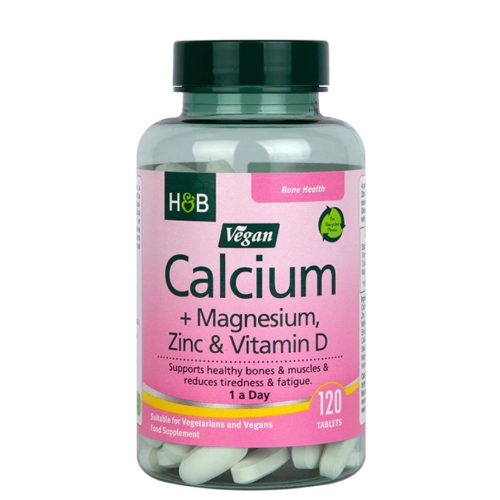 H&B kalcium+d3+magnézium+cink tabletta 120 db