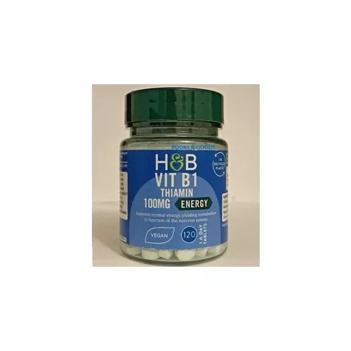H&B b1-vitamin tabletta 396mg 120 db