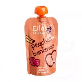 Ellas Kitchen bio őszibarack banán bébiétel 120 g - bio és új hullámos étkezés