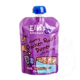 Ellas Kitchen bio sültcsirke vacsi bébiétel 130 g - bio és új hullámos étkezés