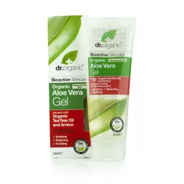 Dr.organic bio aloe vera gél teafaolajos 200 ml - bio és natúr kozmetikumok