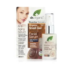 Dr.organic bioaktív csigagél arcápoló szérum 30 ml - bio és natúr kozmetikumok