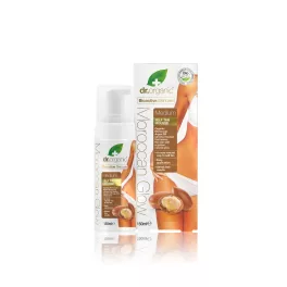 Dr.organic moroccan glow önbarnító hab -medium 150ml - bio és natúr kozmetikumok