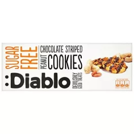 Diablo csokis-földimogyorós keksz 150 g - bio és új hullámos étkezés