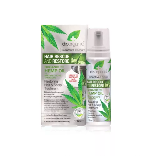 Dr.organic hajserkentő kezelés 150 ml - bio és natúr kozmetikumok