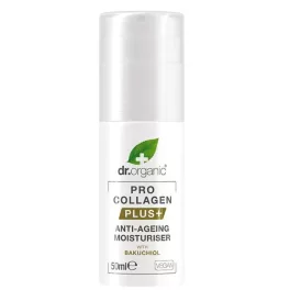 Dr.organic pro collagen anti-aging hidratáló arckrém bakuchiollal - bio és natúr kozmetikumok