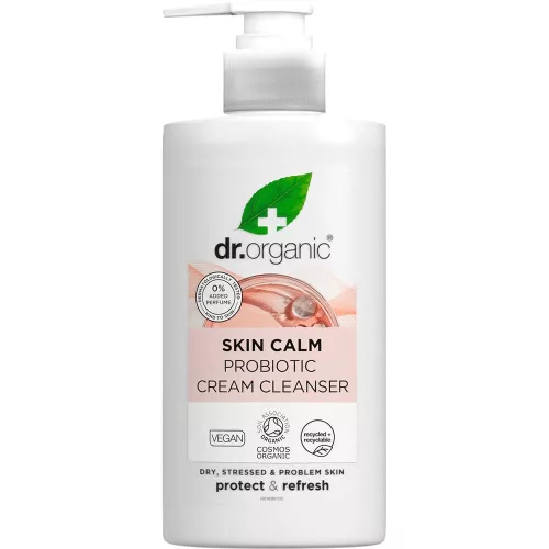 Dr.organic bio skincalm probiotikus arclemosó150ml