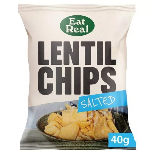 Eat Real lencse chips sós 40 g