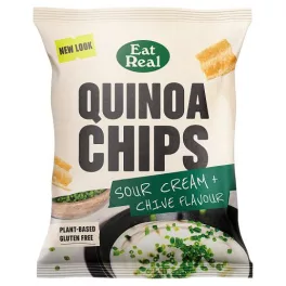   Eat Real quinoa chips lágy tejfölös & metélőhagymás ízű 40 g