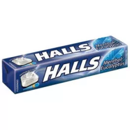 Halls cukor mentol-eukalyptus original 34 g - bio és új hullámos étkezés