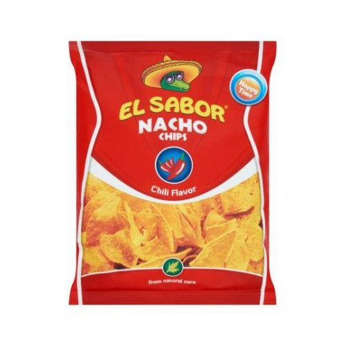 El sabor big nacho chips gluténmentes chilis 225 g