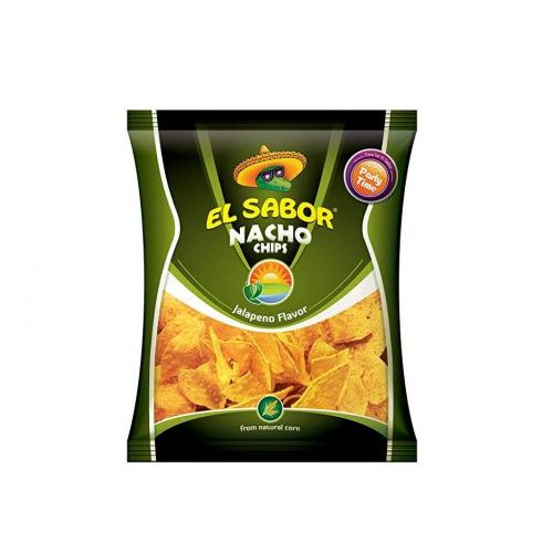 El sabor big nacho chips gluténmentes jalapeno 225 g