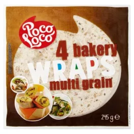 Poco Loco sok magvas lágy tortilla 245 g - bio és új hullámos étkezés