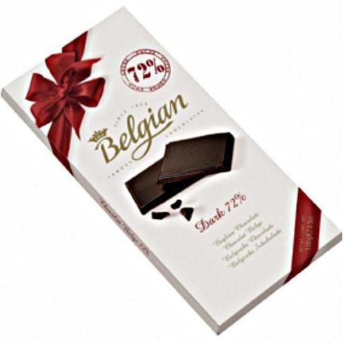 Belgian Dark étcsokoládé 72% 100 g