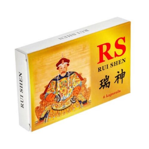 Rui Shen - késleltető étrendkiegészítő kapszula férfiaknak (6db)