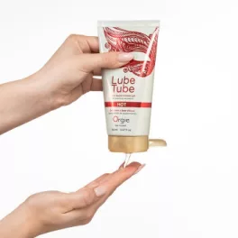 Orgie lube tube - melegítő hatású síkosító gél (150ml) - bio és natúr intim együttléthez