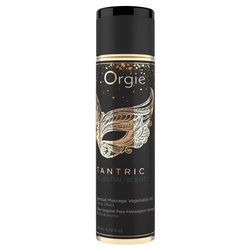 Orgie tantric celestial - érzéki masszázsolaj (200ml - bio és natúr intim együttléthez